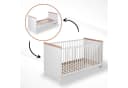 Best for Kids Kinderbett 2-in-1 Buchenholz mit Matratze Bild 2