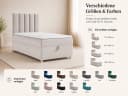 Best for Home Boxspringbett Trinity K-10 Single mit Bettkasten & Topper Bild 3