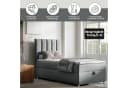 Best for Home Boxspringbett Trinity K-10 mit Bettkasten Grau Bild 1