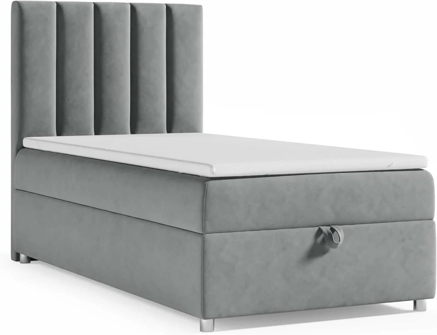 Best for Home Boxspringbett Trinity K-10 mit Bettkasten Grau - Bild 2