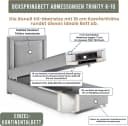 Best for Home Boxspringbett Trinity K-10 mit Bettkasten und Topper Bild 4