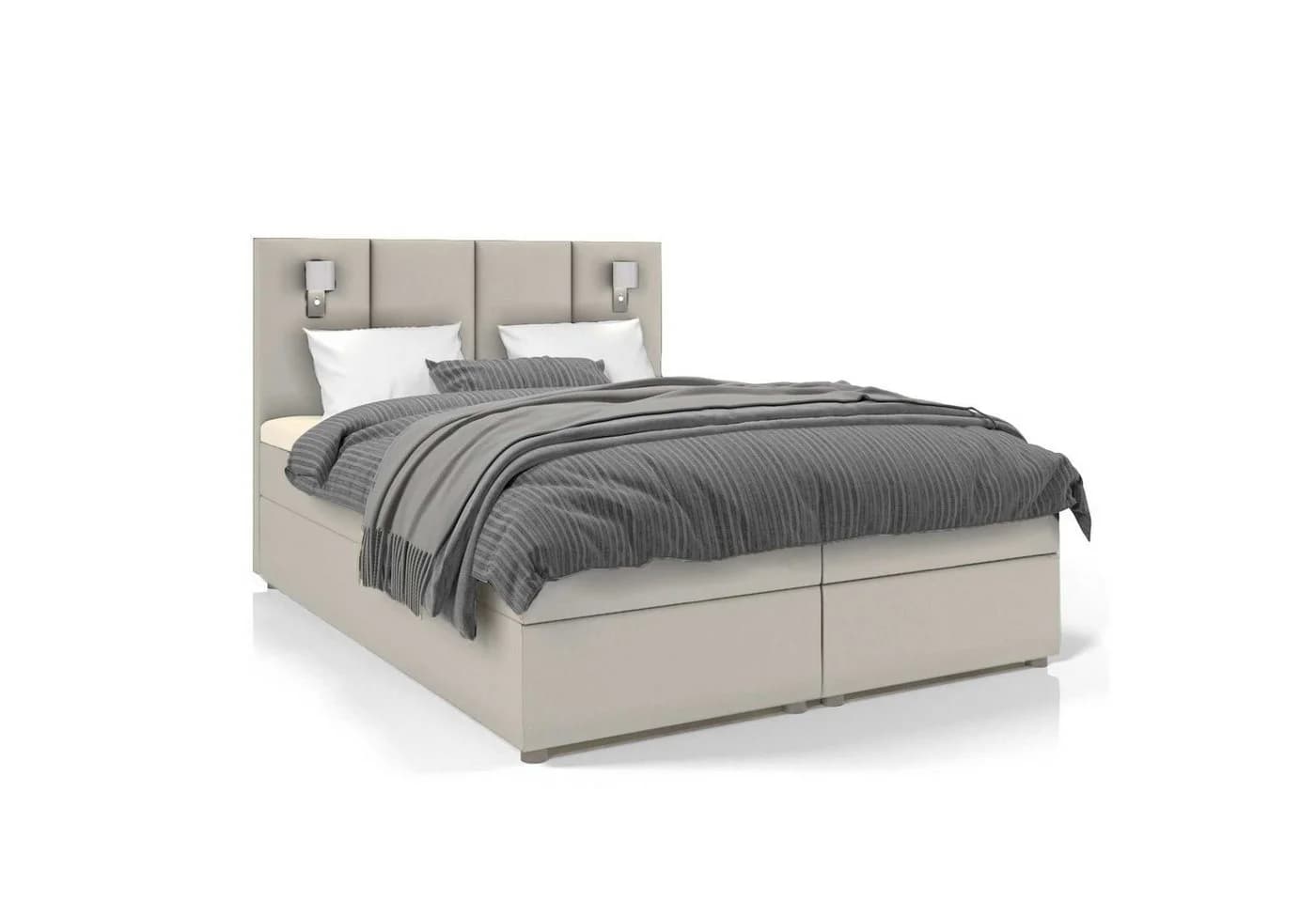 Best for Home Boxspringbett Parma mit Bettkasten und Topper - Bild 3