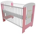 Best for Kids Babybett 120x60 cm mit 3 herausnehmbaren Schlupfsprossen Bild 1
