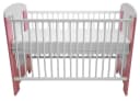 Best for Kids Babybett 120x60 cm mit 3 herausnehmbaren Schlupfsprossen Bild 3