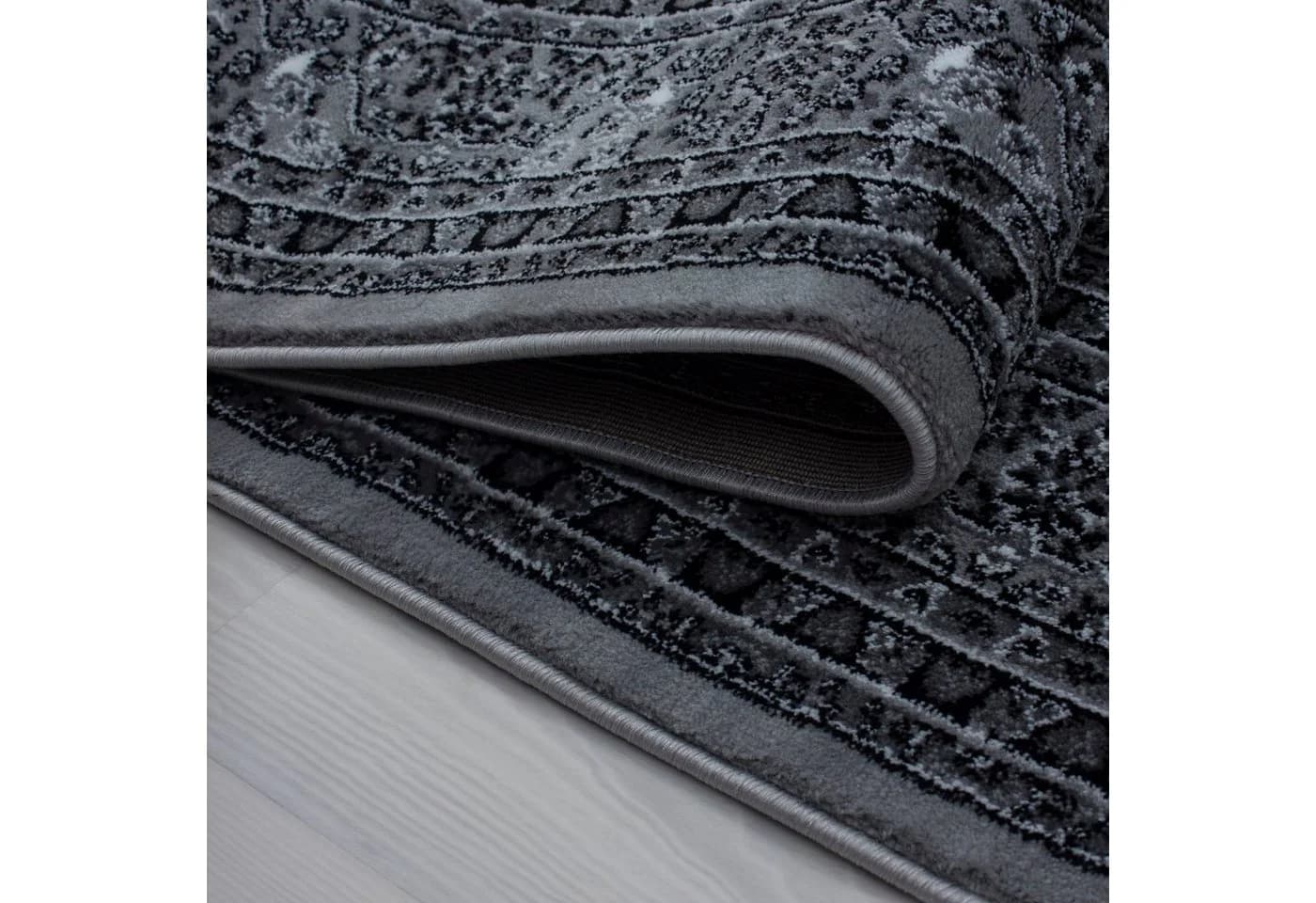 Grauer Teppich mit Orient-Optik, 240x340 cm - Bild 3