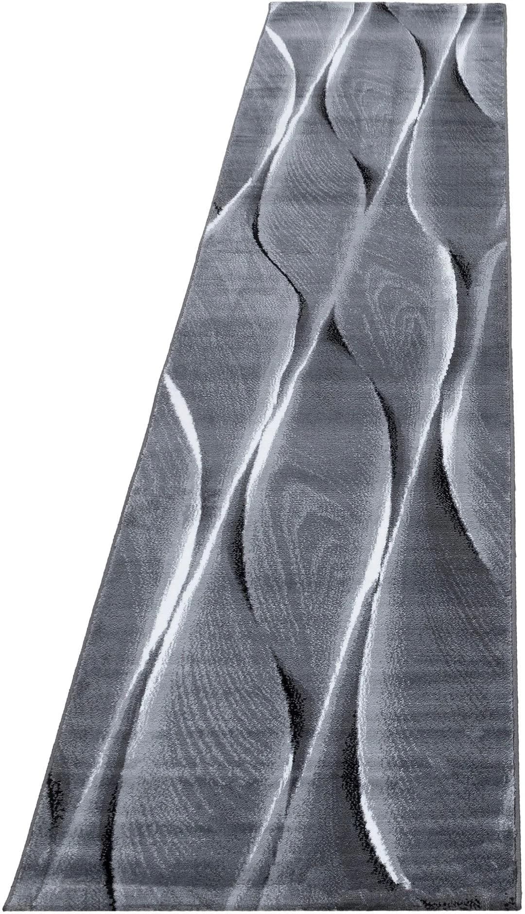 AYYILDIZ TEPPICHE Läufer Parma 9310 Schwarz 80x300cm