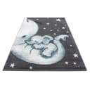 Kinderteppich AYYILDIZ TEPPICHE Kids 560 Blau Elefanten Bild 1
