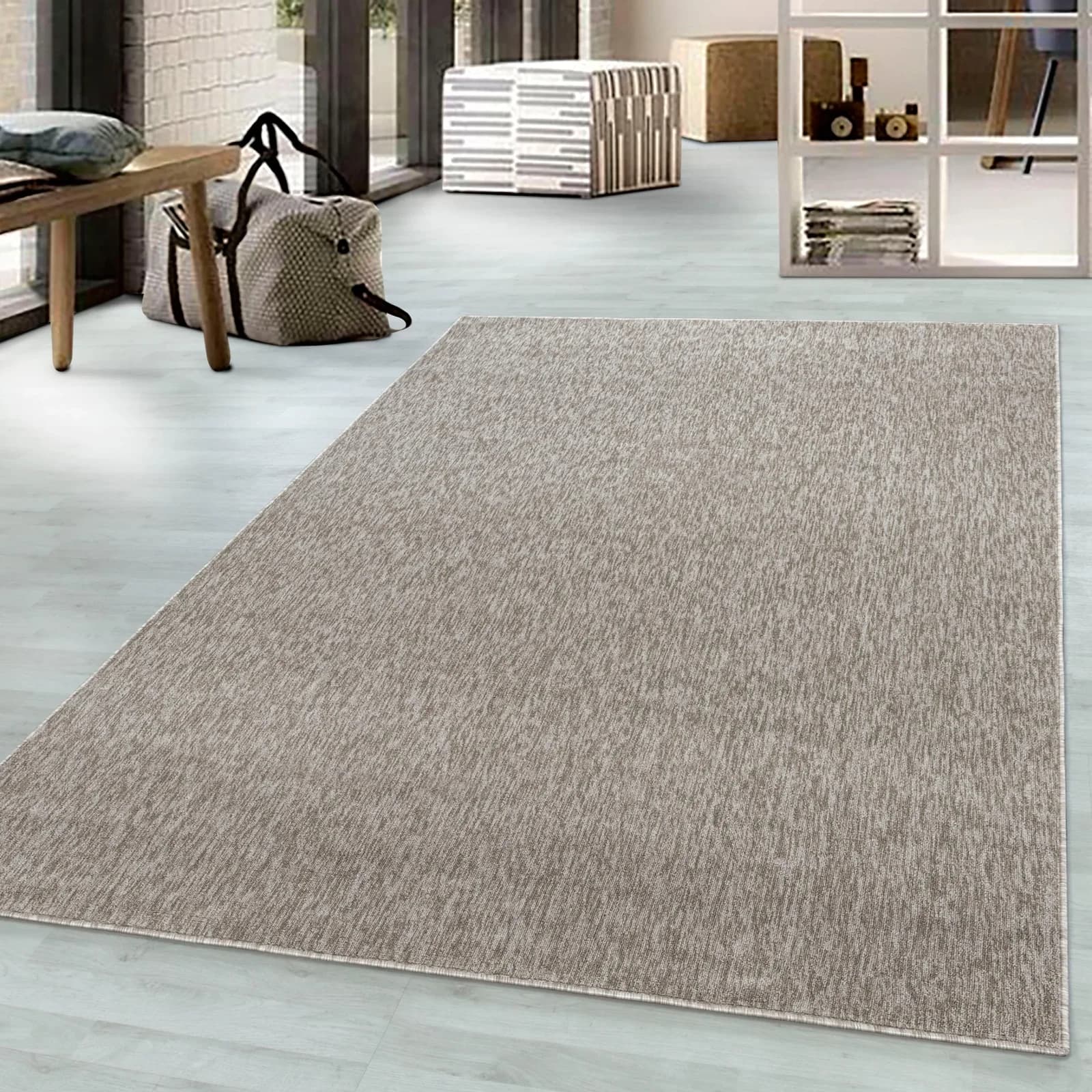 Ayyildiz Teppiche Nizza 1800 Kurzflorteppich Beige Polypropylen - Bild 2