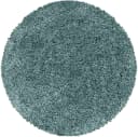 Ayyildiz Teppiche Sydney 3000 Hochflor-Teppich Rund Aquablau Bild 2