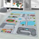 AYYILDIZ TEPPICHE Kinderteppich PLAY 2902 Grau Robuster Kurflor Bild 2