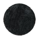 AYYILDIZ TEPPICHE FLUFFY 3500 Hochflor-Teppich Rund Anthrazit Polypropylen Bild 1