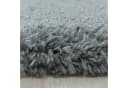 Ayyildiz Hochflorteppich Fluffy 3500 Hellgrau Rund Bild 4