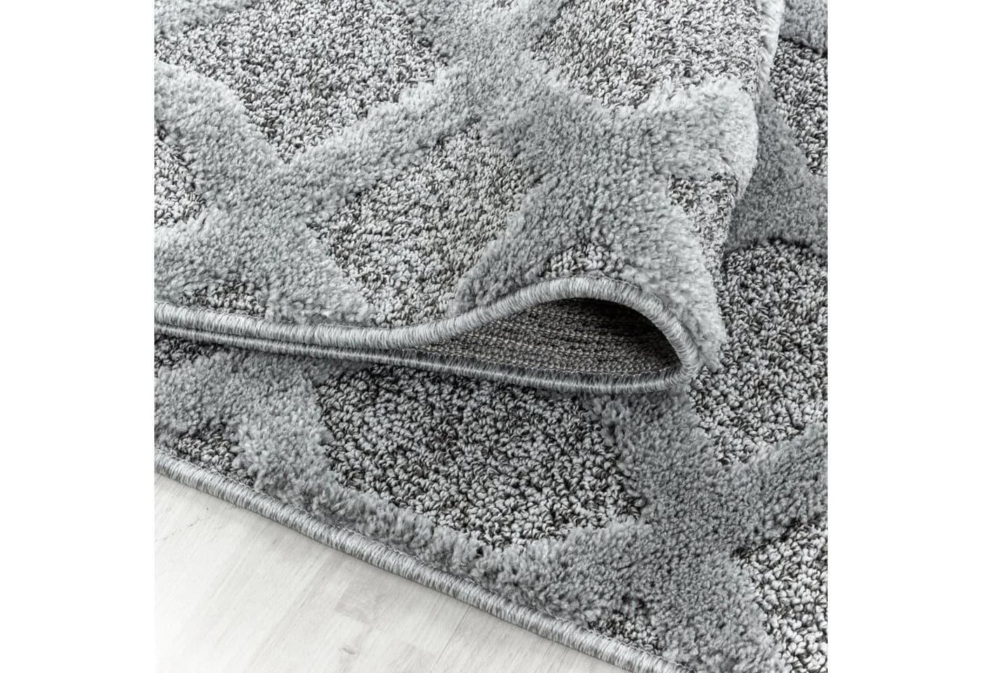 AYYILDIZ TEPPICHE PISA 4702 Grau Teppich Polypropylen