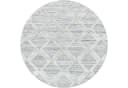 Ayyildiz Teppiche PISA 4703 Grau Runder Teppich Polypropylen Bild 2
