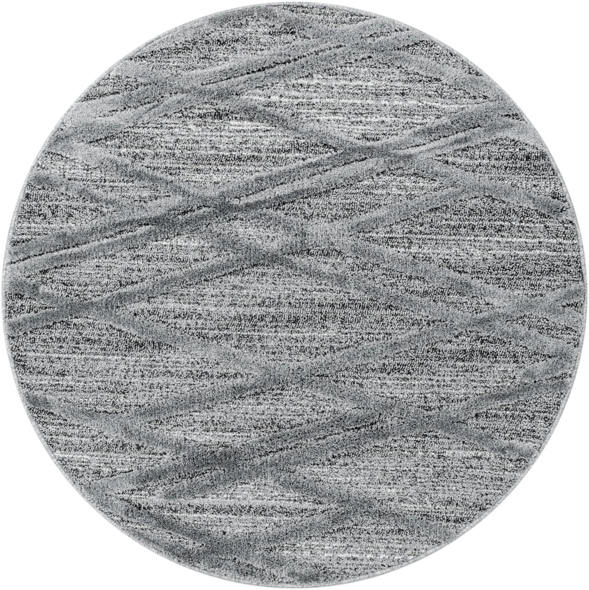Ayyildiz Teppiche PISA 4706 Grau Polypropylen Rund - Bild 2