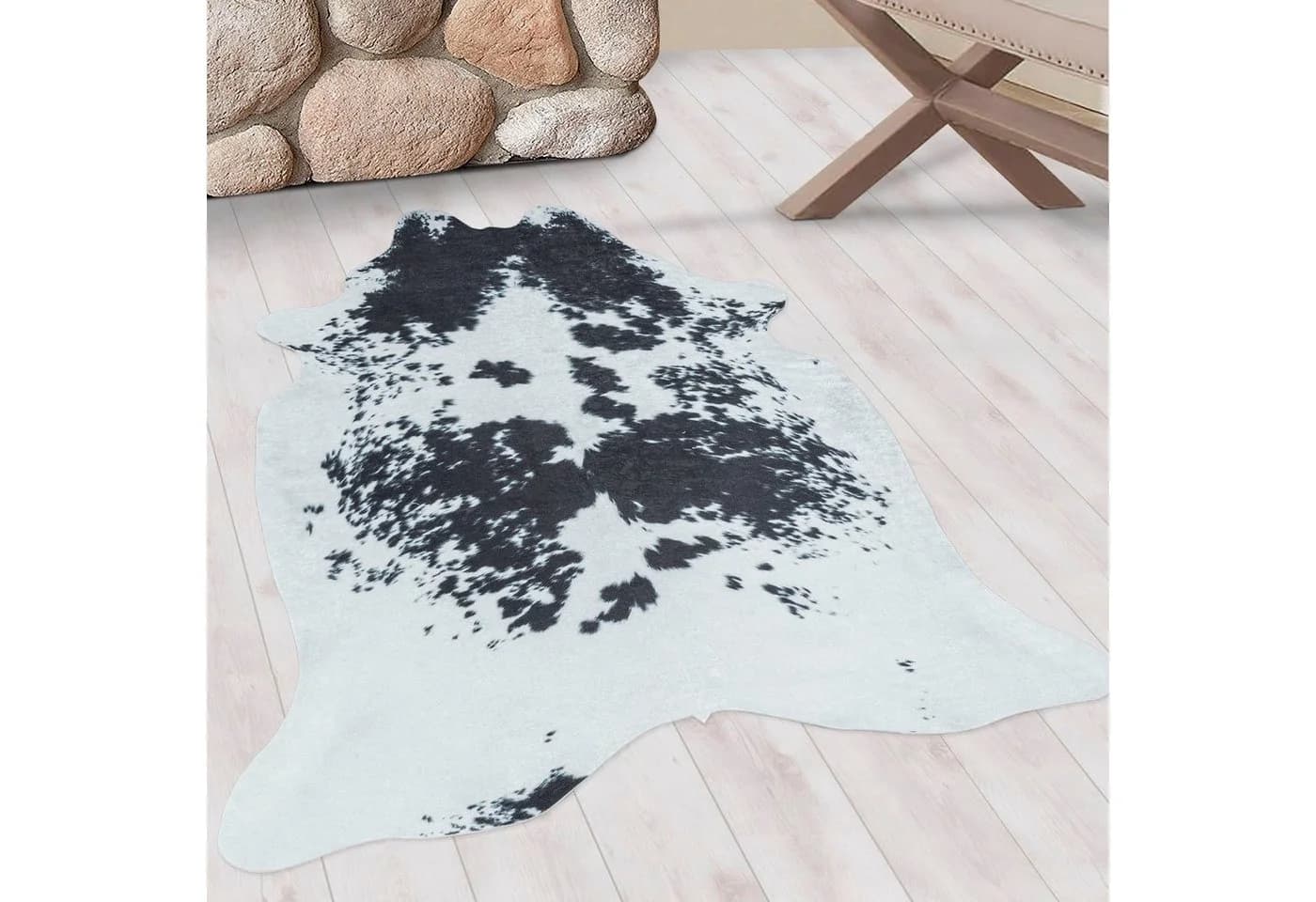 Ayyildiz Teppiche ETOSHA 4114 Schwarz Moderner Fell-Look - Bild 2