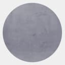 AYYILDIZ Teppiche POUFFY 5100 Hochflor-Teppich Grau Rund Bild 2