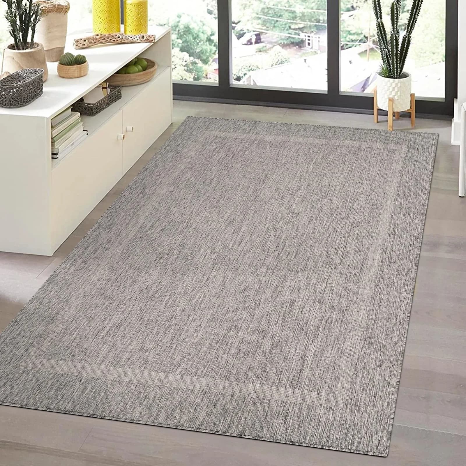 AYYILDIZ TEPPICHE Outdoorteppich RELAX 4311 Grau Polypropylen - Bild 2