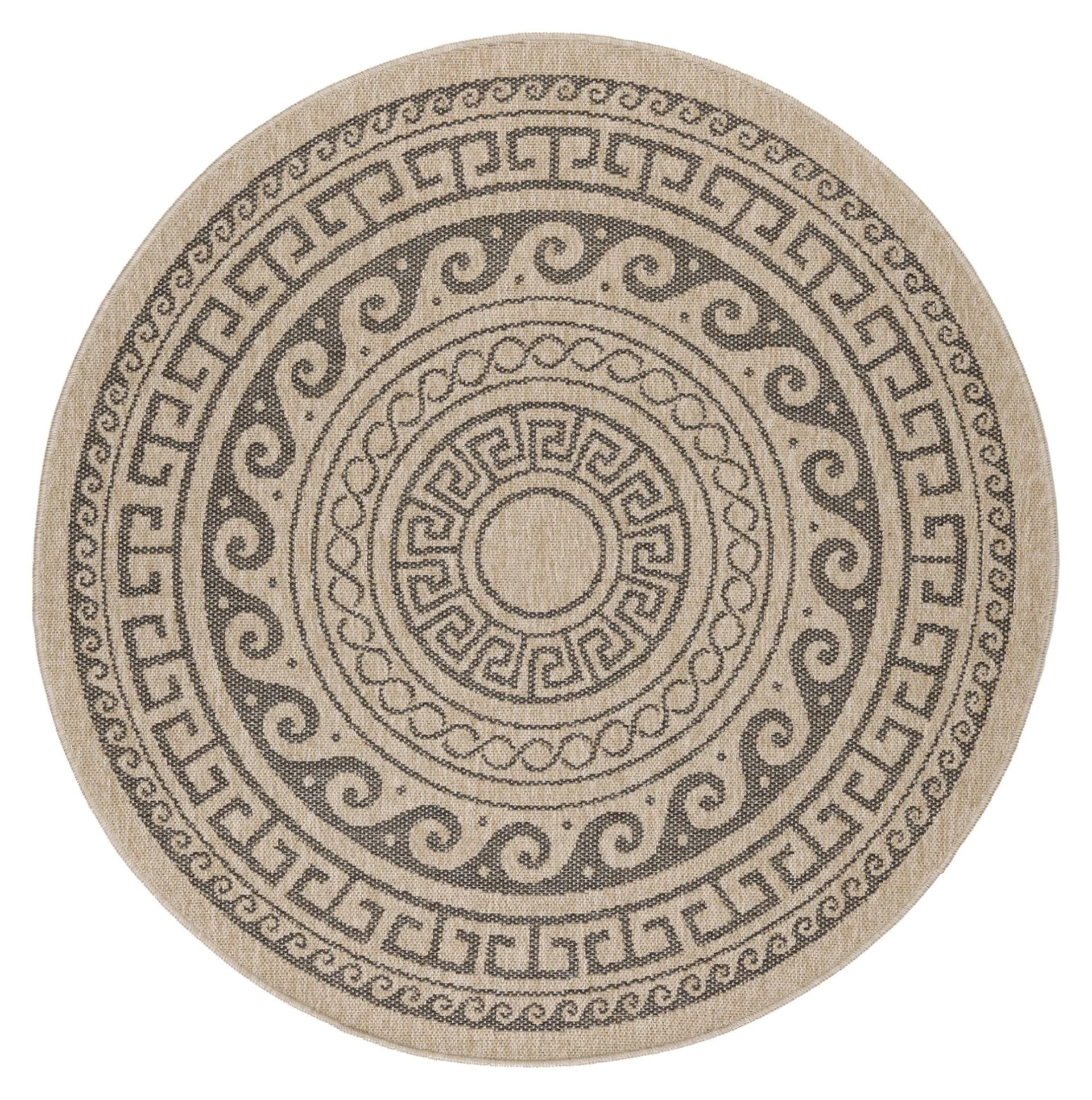 AYYILDIZ TEPPICHE COMILLA 0887 Outdoorteppich Schwarz Polypropylen