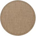 Ayyildiz Outdoorteppich Giza Braun Ø ca. 120cm Bild 1