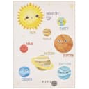 Kinderteppich AYYILDIZ TEPPICHE "PLAY 2019" Weltraum Motiv Beige Bild 1