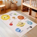 Kinderteppich AYYILDIZ TEPPICHE "PLAY 2019" Weltraum Motiv Beige Bild 2