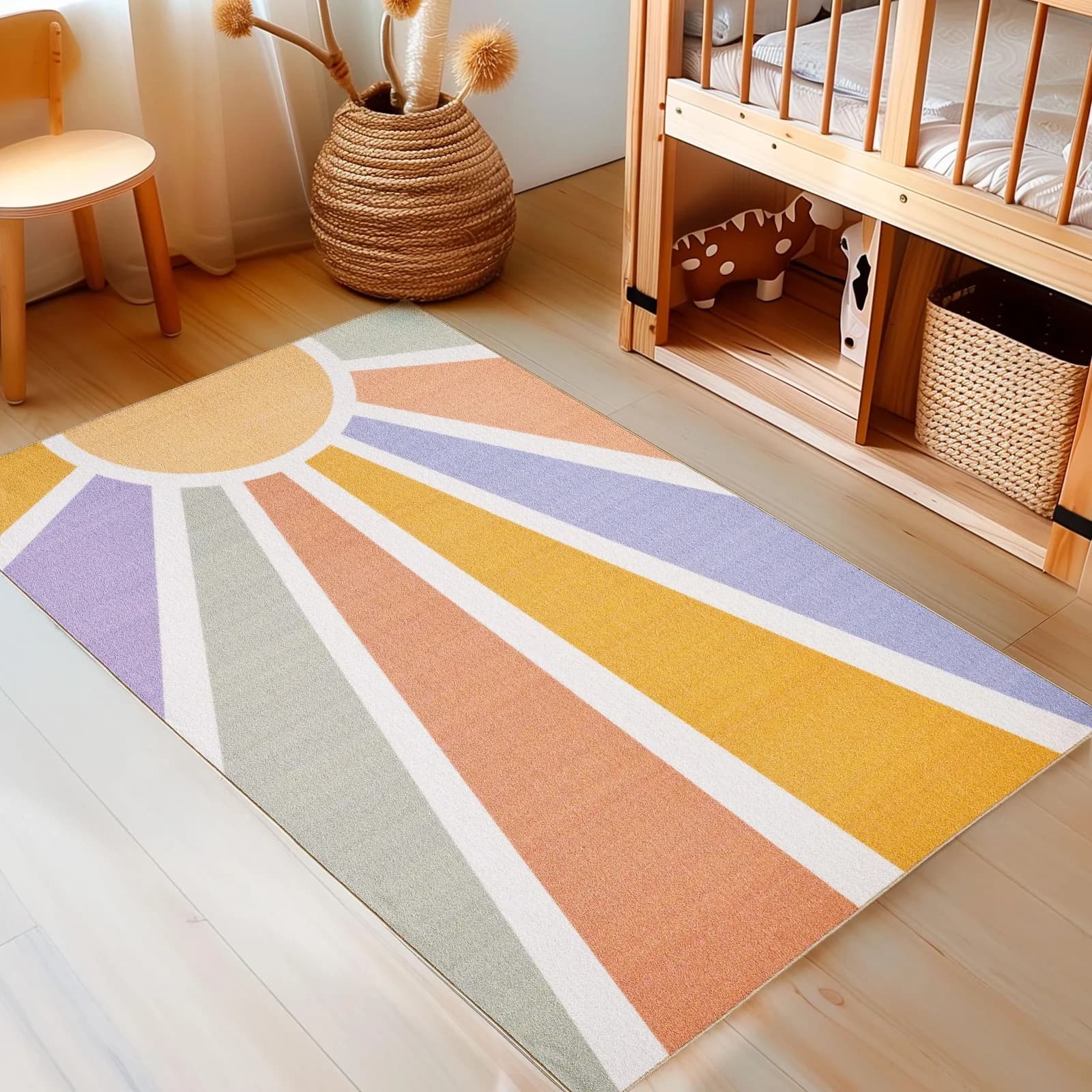 Kinderteppich AYYILDIZ PLAY 2020 Bunt Sonnenmotiv Kurzflor - Bild 2