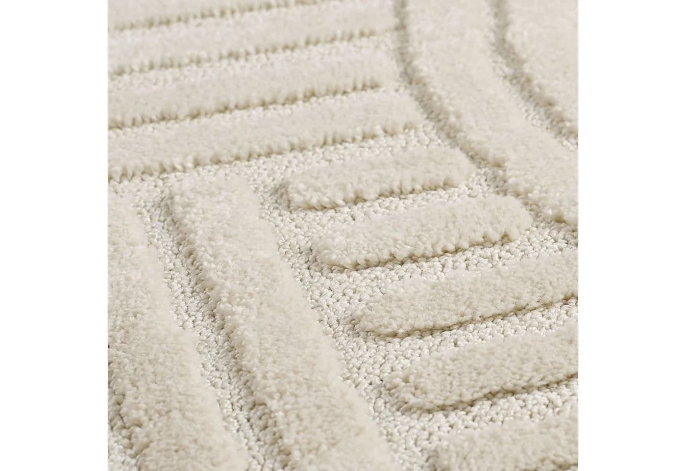 AYYILDIZ TEPPICHE ART 1121 Boho Design Teppich Creme Rund - Bild 4