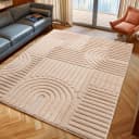 AYYILDIZ TEPPICHE ART 1121 Boho Design Teppich Rosa Bild 2