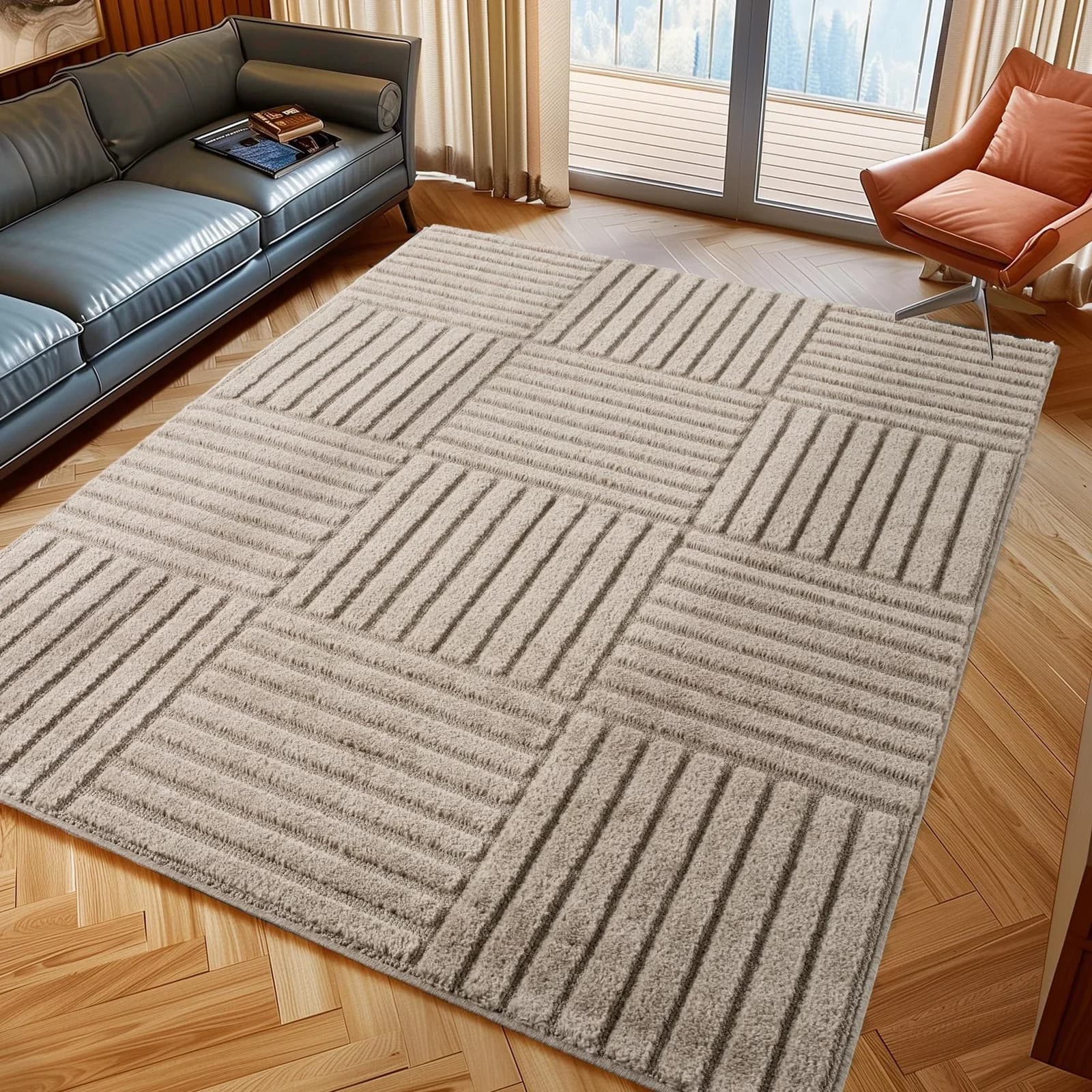 AYYILDIZ TEPPICHE Teppich ART 1123 Beige Skandinavisches Design