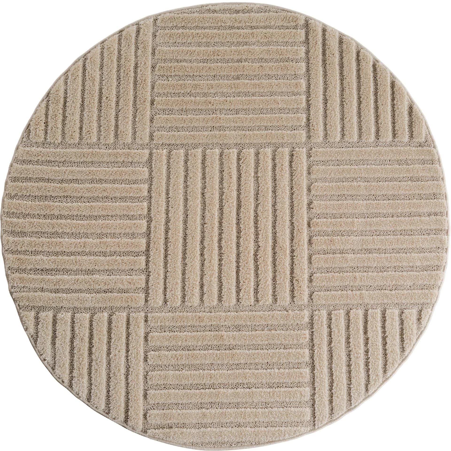 AYYILDIZ TEPPICHE Teppich Beige Skandinavisch Cut-Loop