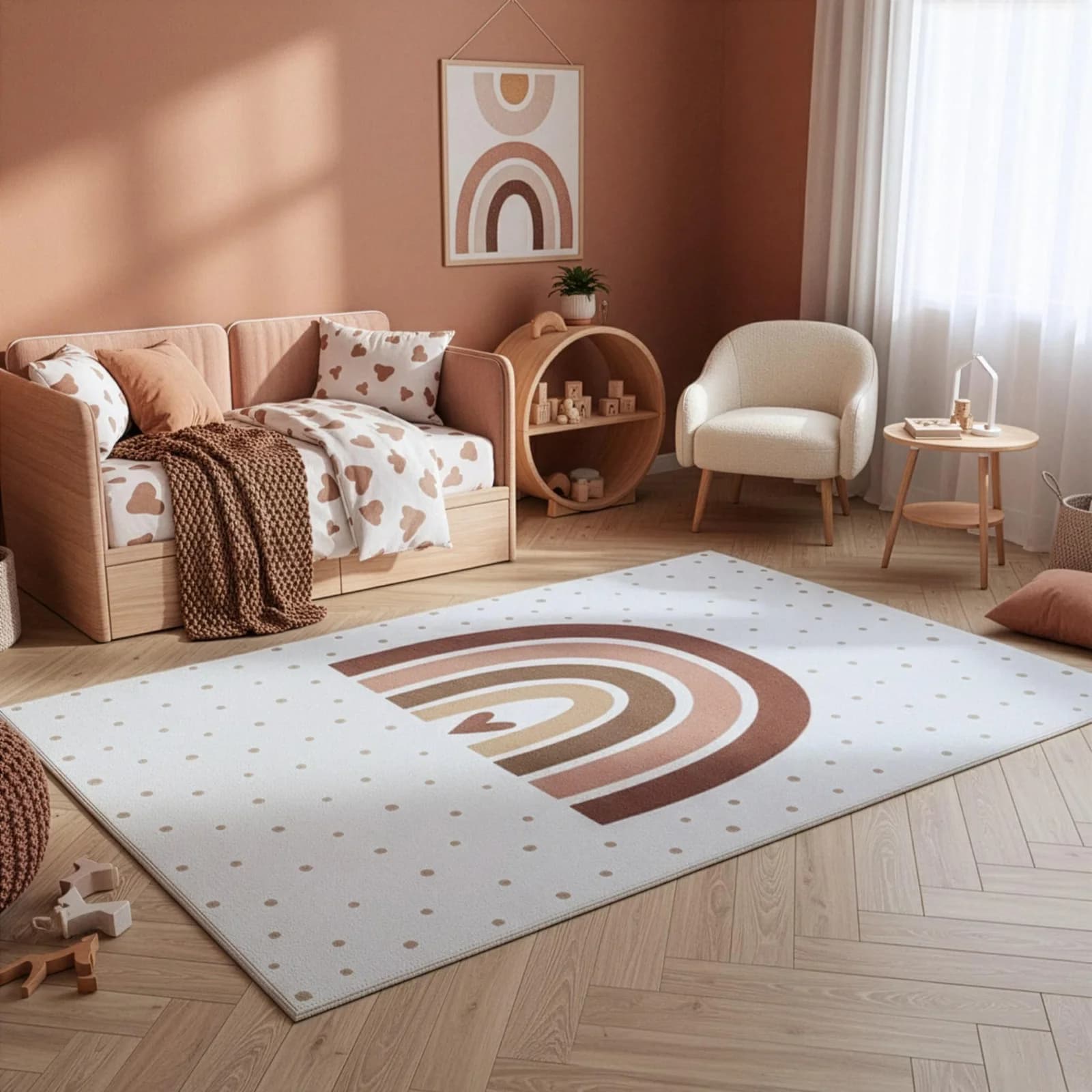 AYYILDIZ TEPPICHE Kinderteppich COCO 1132 Creme