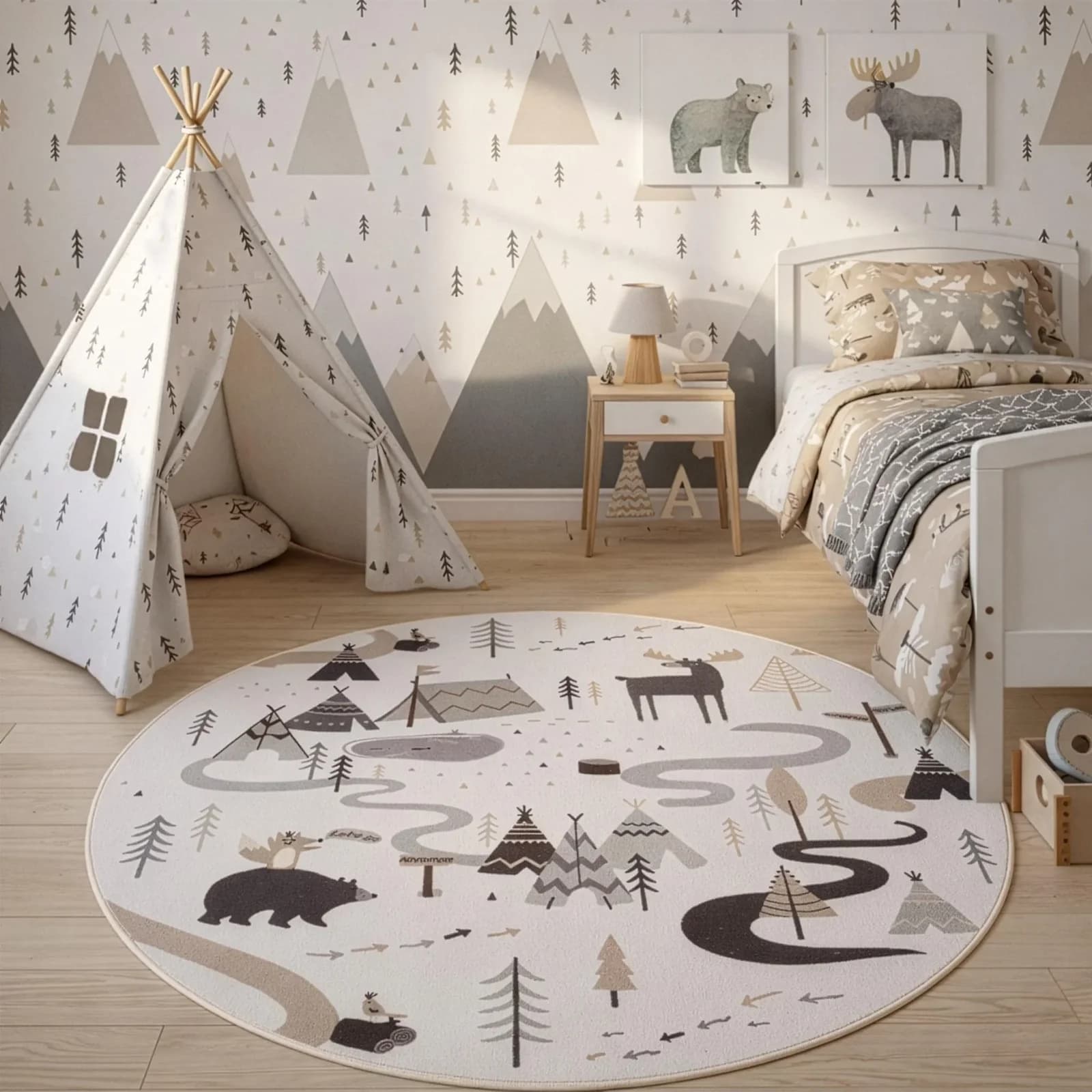 AYYILDIZ TEPPICHE Kinderteppich COCO 1135 Creme