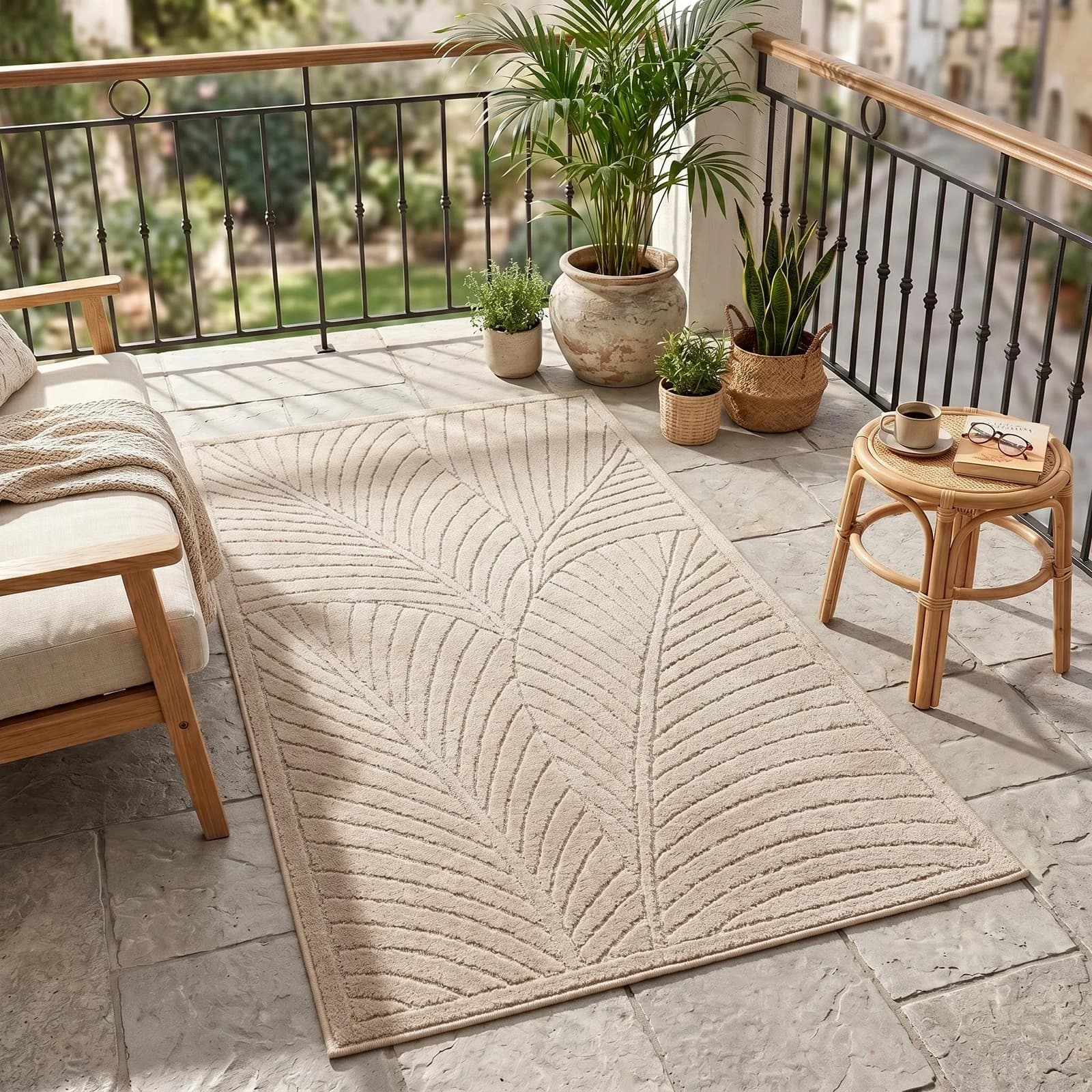 AYYILDIZ TEPPICHE Outdoorteppich NOVA 1203 Beige