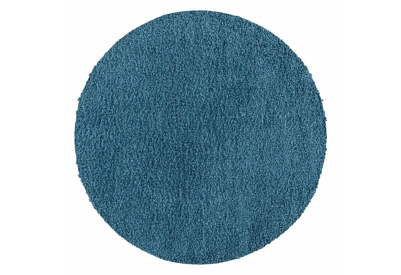 Teppium Teppich Unicolor Einfarbig Türkis Blau 30 mm - Bild 4