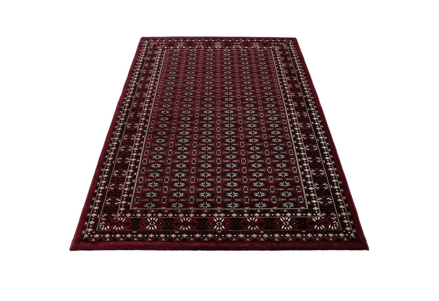 Teppium Orientalisch Design Teppich Rechteckig Rot Polypropylen - Bild 3