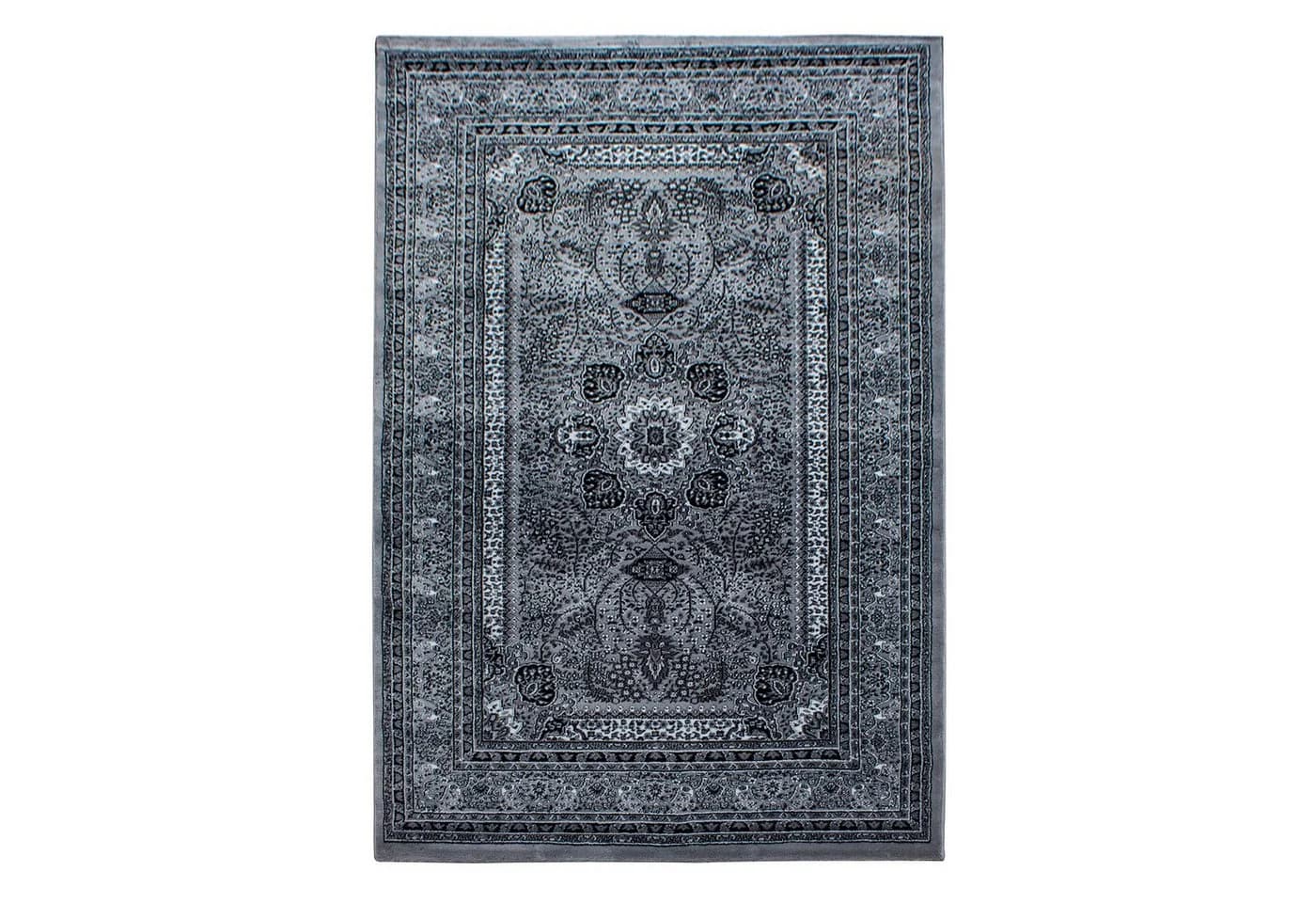 Teppium Teppich Orientalisch Design Rechteckig Grau Polypropylen - Bild 2