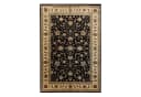 Teppium Teppich Orientalisch Design Rechteckig Schwarz Kurzflor Bild 2