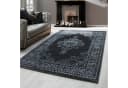 Teppium Teppich Orientalisch Design Rechteckig Grau Kurzflor Bild 1