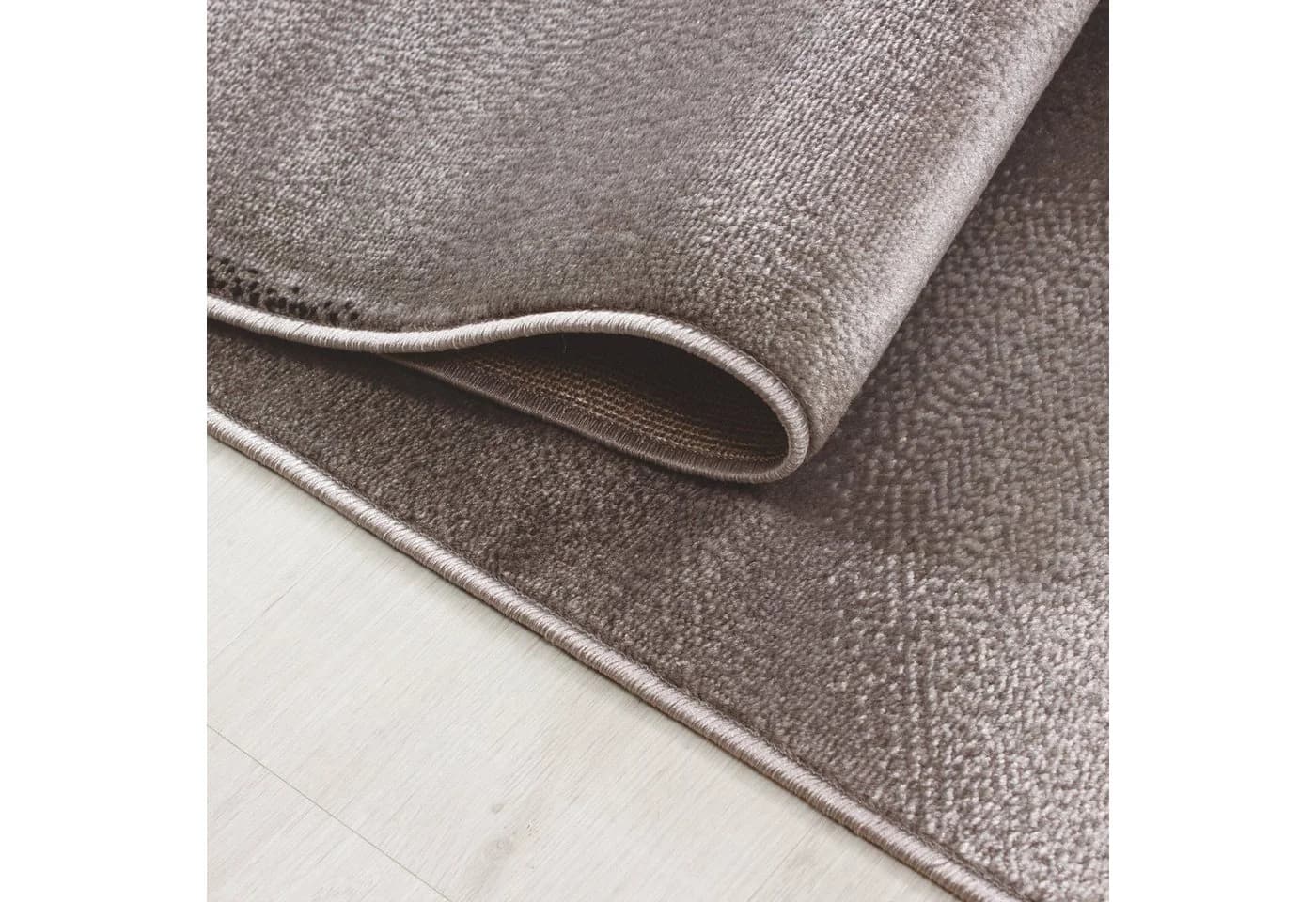Teppium Teppich Abstrakt Design Braun Modern Kurzflor - Bild 5