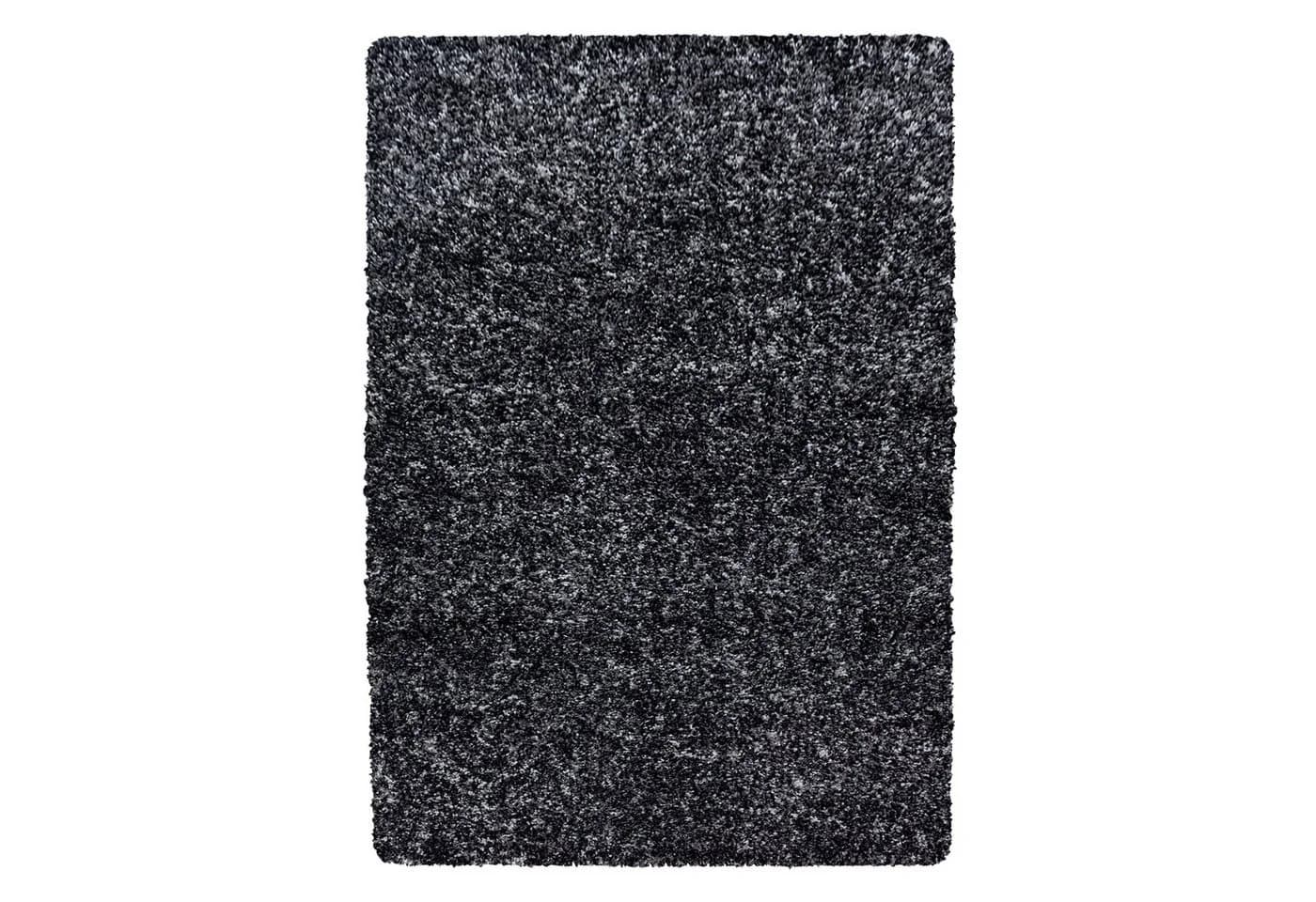 Teppium Teppich Meliert Design Anthrazit Hochflor - Bild 2