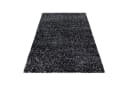 Teppium Teppich Meliert Design Anthrazit Hochflor Bild 3