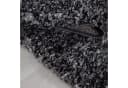 Teppium Teppich Meliert Design Anthrazit Hochflor Bild 5