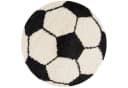 Carpettex Kinderteppich Fußball-Design Schwarz Hochflorig Bild 1