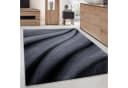 Carpettex Designteppich Abstrakt Wellen Design Schwarz Kurzflor Bild 2