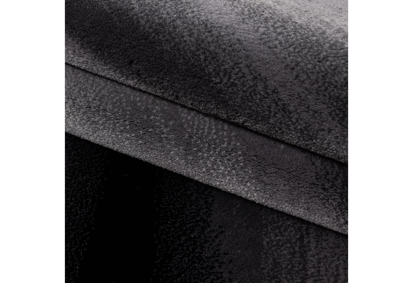 Carpettex Designteppich Abstrakt Wellen Design Schwarz Kurzflor - Bild 5
