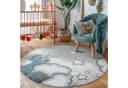 Carpettex Kinderteppich Bär Design Blau Läufer Pflegeleicht Bild 1