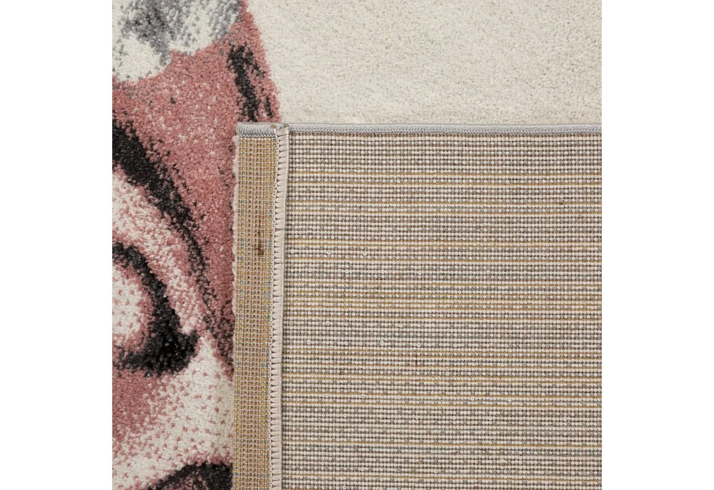 Carpettex Kinderteppich Rehkitz Design Rund Rosa - Bild 5