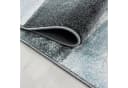 SIMPEX24 Teppich Kariert Design Blau-2 Kurzflor 3D-Konturenschnitt Bild 4