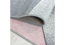 SIMPEX24 Teppich Rosa Geometrisch Design Kurzflor Bild 4